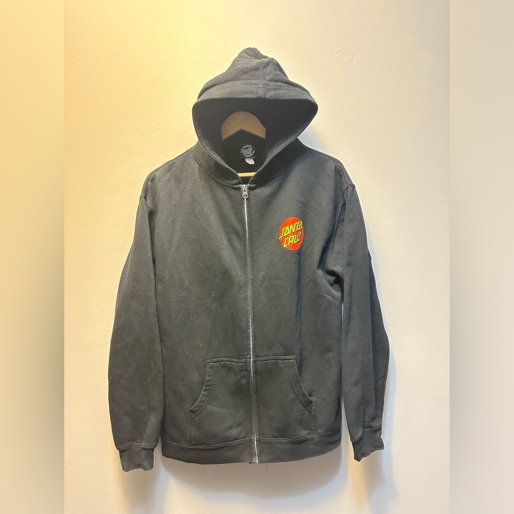 Santa Cruz Skateboards Full Zip Hoodie